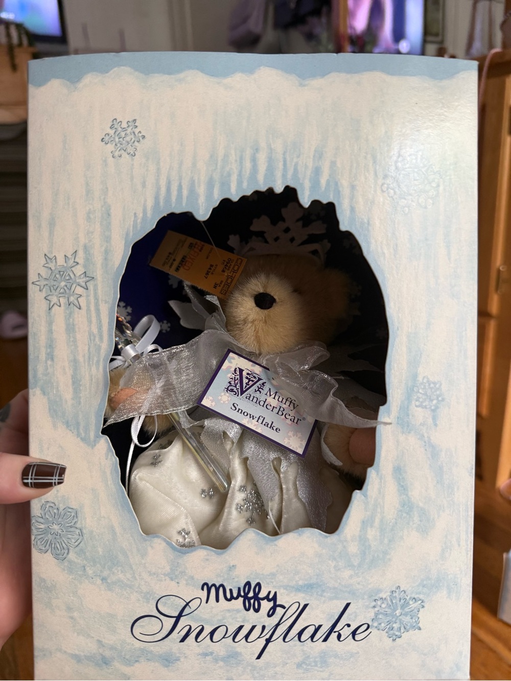 muffy snowflake north american bear company 1995